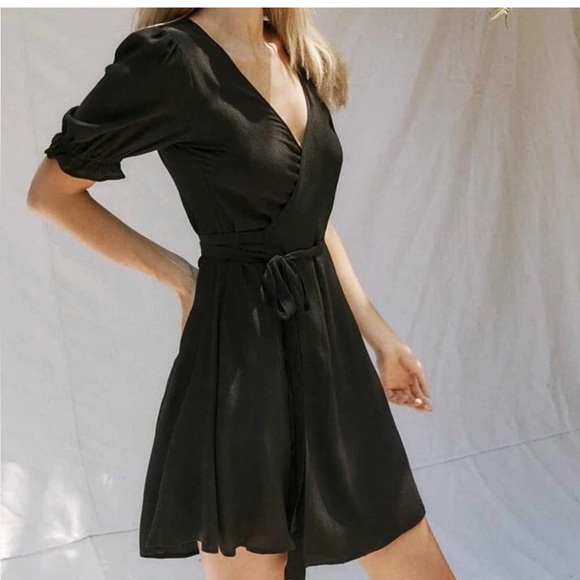 Christy Dawn wrap mini dress - Picture 1 of 7